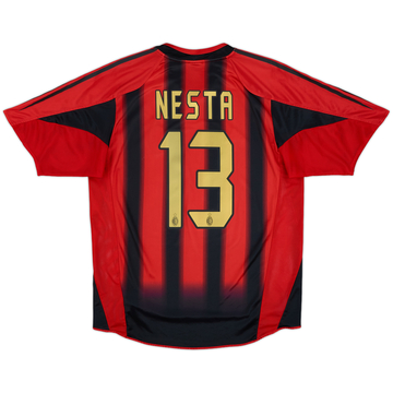 2004-05 AC Milan Home Shirt Gattuso #8 - 8/10 - (XL)
