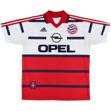 1998-00 Bayern Munich Away Shirt Linke #25 - 9/10 - (XL)