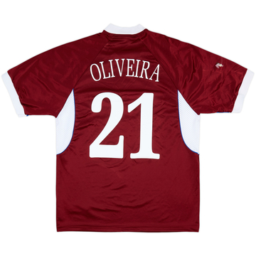 2002-03 Como Third Shirt Oliveira #21 - 7/10 - (XL)