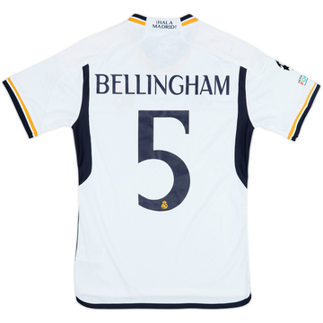 2023-24 Real Madrid Camiseta Local Bellingham #5 (S)