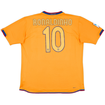 FC Barcelona Ronaldinho 10 シャツ Ronaldinho #10 Barcelona Home Jersey Official Product FCB