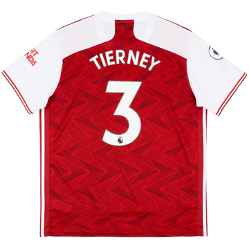 2020-21 Arsenal Third Shirt Tierney #3 - 9/10 - (XXL)
