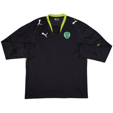 2007-08 Sporting CP Away L/S Shirt - 8/10 - (XL)