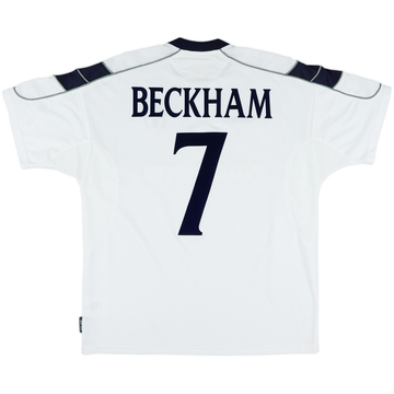 2000-01 Manchester United Third L/S Shirt Beckham #7 - 6/10