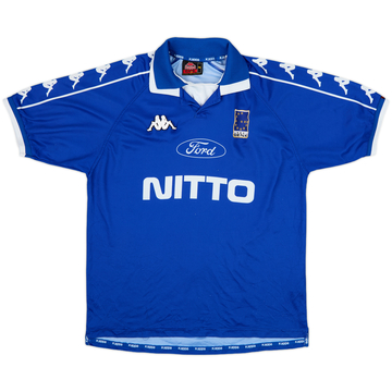 KRCヘンク　99-01ホームユニフォーム　長袖　kappa 1999-01 KRC Genk Home Shirt (XL)