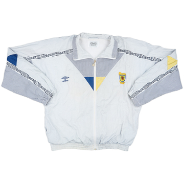 1990-92 Scotland Umbro Track Jacket - 8/10 - (L)