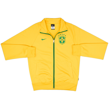 2014-15 Brazil Nike Track Jacket - 8/10 - (L)