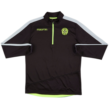 2014-15 Motherwell Macron 1/4 Zip Drill Top - 8/10 - (XL)