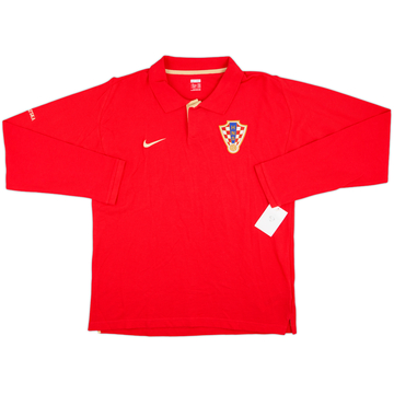 2008-09 Croatia Nike Polo L/S Shirt (XL)