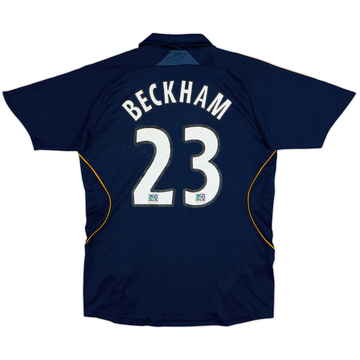 2007-08 LA Galaxy Away Shirt Beckham #23 - 4/10 - (L.Boys)