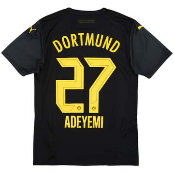 2024-25 Borussia Dortmund Away Shirt Adeyemi #27 - 8/10 - (S)