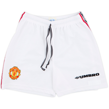 1998-00 Manchester United Home Shorts - 8/10 - (L.Boys)