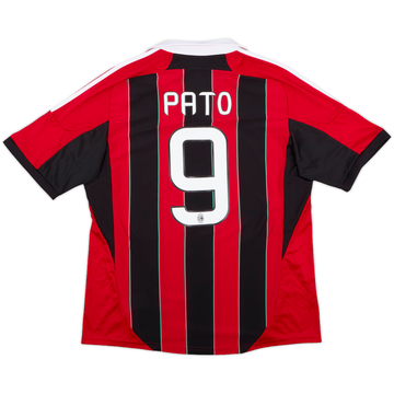 2012-13 AC Milan Home Shirt Pato #9 - 8/10 - (XL)