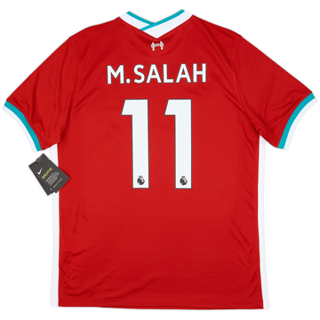 2020-21 Liverpool Home Shirt M.Salah #11 (S)