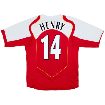 アーセナル ホームシャツ HENRY 14 2006-08 Arsenal Home Shirt Henry #14 - 6/10 - (M)