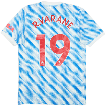 2021-22 Manchester United Home Shirt R.Varane #19 - 9/10 - (S)
