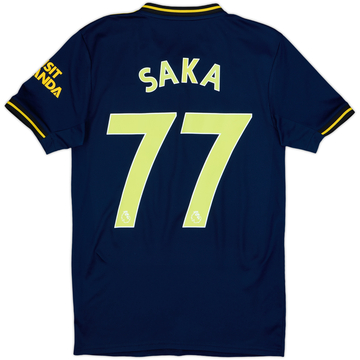 Camiseta de la tercera equipación del Arsenal 2019-20 Saka #77 - 6/10 - (XS)
