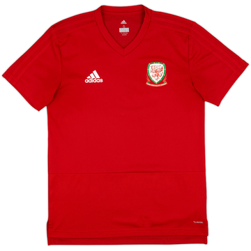 Camiseta adidas de entrenamiento de Wales 2018-19 - 9/10 - (S)