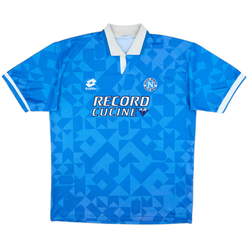 1994-96 Napoli Home L/S Shirt - 7/10 - (M)