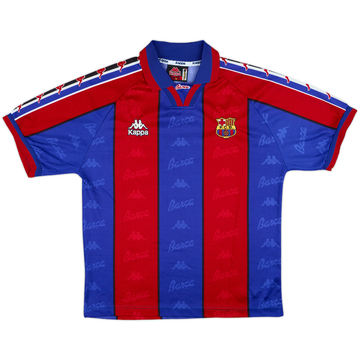 1995-97 Barcelona Home Shirt - 9/10 - (XL)