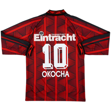 1995-96 Eintracht Frankfurt Home Shirt Ekstrom #11 - 8/10 - (XS)