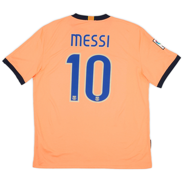 Lionel Leo Messi #10 FC Barcelona 2010 2011 Soccer Home UCL