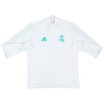 Real Madrid 2017-18 Third Soccer Long Sleeve Jersey Adidas