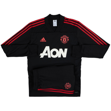 2018-19 Manchester United adidas Kit completo de entrenamiento - 7/10 - (S)