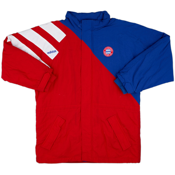 Abrigo acolchado de banquillo adidas del Bayern Munich 1993-95 - 8/10 - (L/XL)