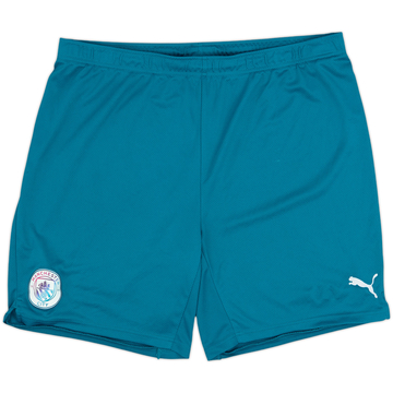 2021-22 Manchester City Puma Training Shorts - 7/10 - (XXL)