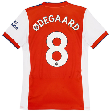 Camiseta de local del Arsenal 2021-22 Odegaard #8 - 6/10 - (XS)