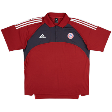 Polo con cremallera de 1/4 adidas del Bayern Munich 2002-03 - 6/10 - (XXL)