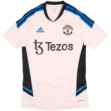 2022-23 Manchester United adidas Camiseta de Entrenamiento - 6/10 - (S)