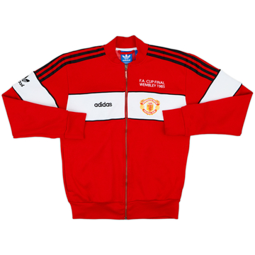 Chaqueta de chándal adidas Originals del Manchester United 2015-16 - 8/10 - (S)