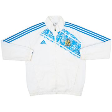 2011-12 Olympique Marseille adidas Chaqueta de chándal - 8/10 - (L/XL)