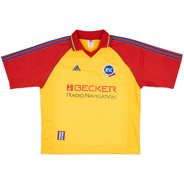 2007-08 Karlsruhe Home Shirt - 7/10 - (XL)