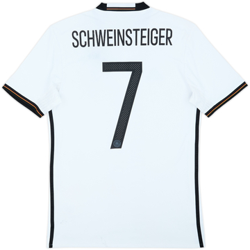 Camiseta de local de Alemania 2015-16 Schweinsteiger #7 - 6/10 - (S)