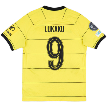 プレミア　Chelsea FC Nike LUKAKU 9 ユニフォーム Nike Chelsea FC Mens 2021-22 lukaku Away Jersey #9 Large
