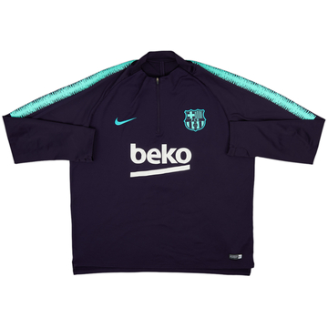ウェア Nike Barcelona Squad Drill Top 2019/20 2019-20 Barcelona Nike 1/4 Zip Drill Top - 8/10 - (M)