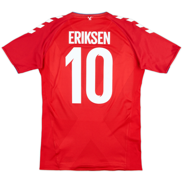 Camiseta de local de Dinamarca 2018-19 Eriksen #10 - 10/10 - (S)