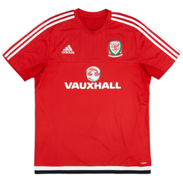 2015-16 Gales adidas Camiseta de Entrenamiento - 8/10 - (L)
