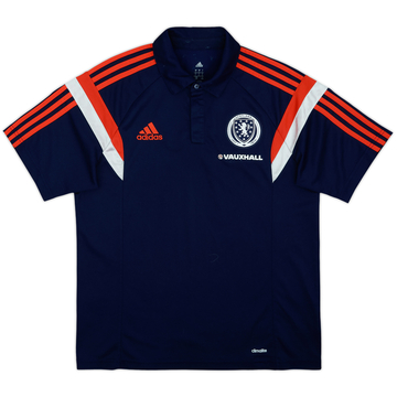 2014-15 Escocia adidas Camiseta Polo - 8/10 - (L)