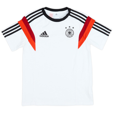 Camiseta de Algodón adidas de Alemania 2014-15 - 9/10 - (Niños L)