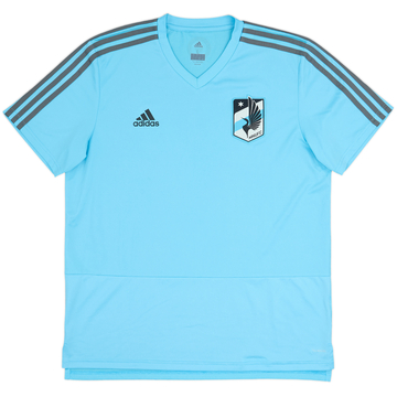 Camiseta adidas de entrenamiento del Minnesota United 2017-18 - 9/10 - (L)