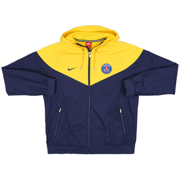 2017-18 Paris Saint-Germain Nike Hooded Track Jacket - 8/10 - (L)