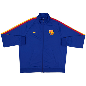 2018-19 Barcelona Nike Track Jacket - 8/10 - (L)