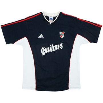 2000-01 River Plate adidas Training Shirt - 8/10 - (M)