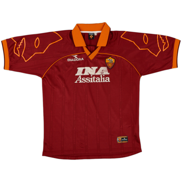 1999-00 Roma Home Shirt Nakata #8 (XL)