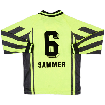 1996-97 Borussia Dortmund Home Shirt Sammer #6 - 5/10 - (M)