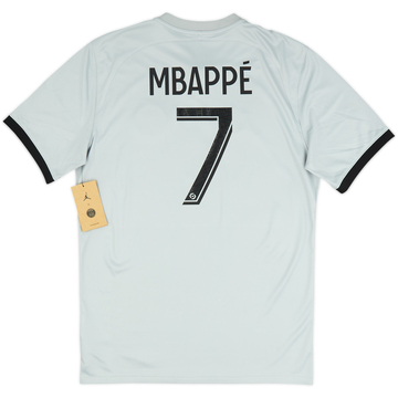 2022-23 Paris Saint-Germain Away Shirt Mbappe #7 - 7/10 - (XL)